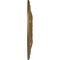 Ekena Millwork Bordeaux Ceiling Medallion (Fits Canopies up to 3 1/4"), Hand-Painted Pale Gold, 22 5/8"OD x 1 3/4"P CM22BOPAS - alternate 2